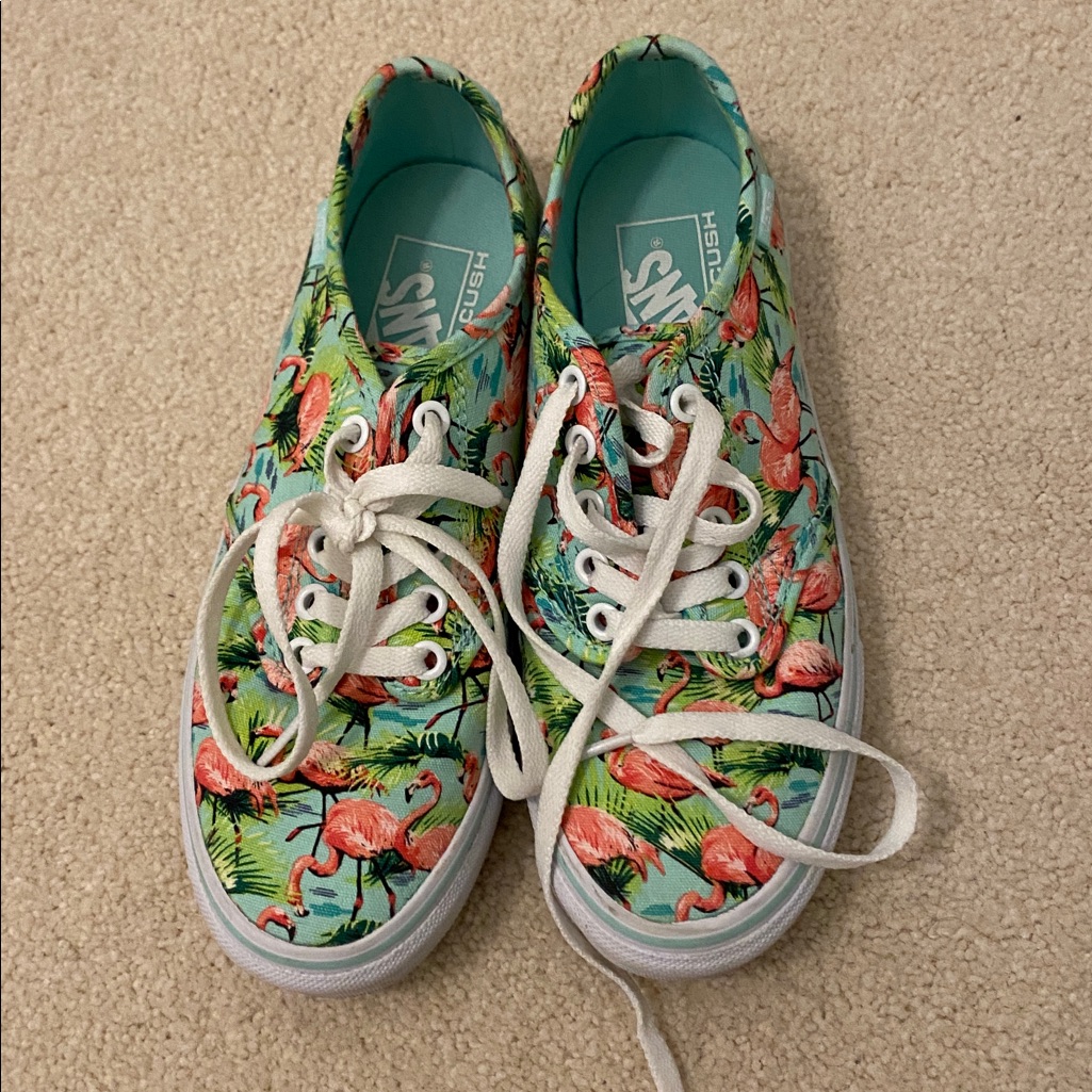 Vans: Flamingo Print